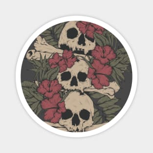 Skull and Crossbones Magnet